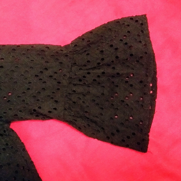 Halogen Black eyelet blouse - Picture 3 of 6